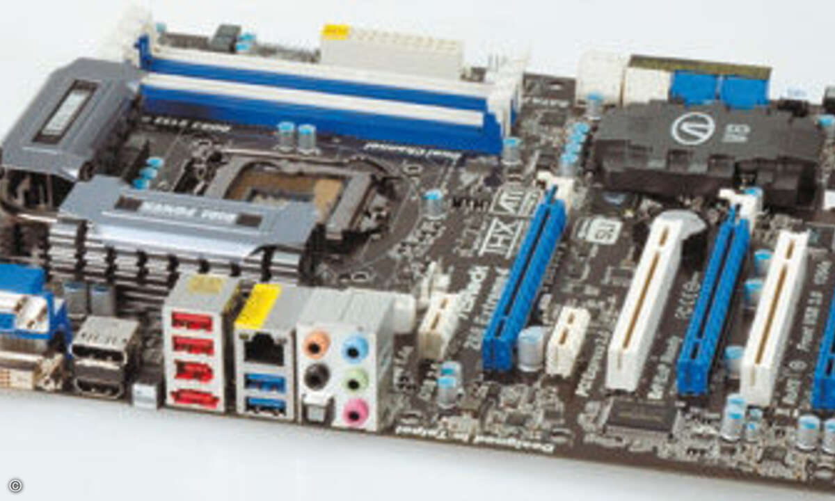 Das Asrock Z68 Etreme4. © PC Magazin