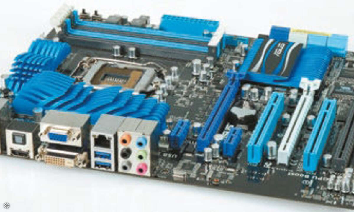Das Asus P8Z68-V Pro. © PC Magazin