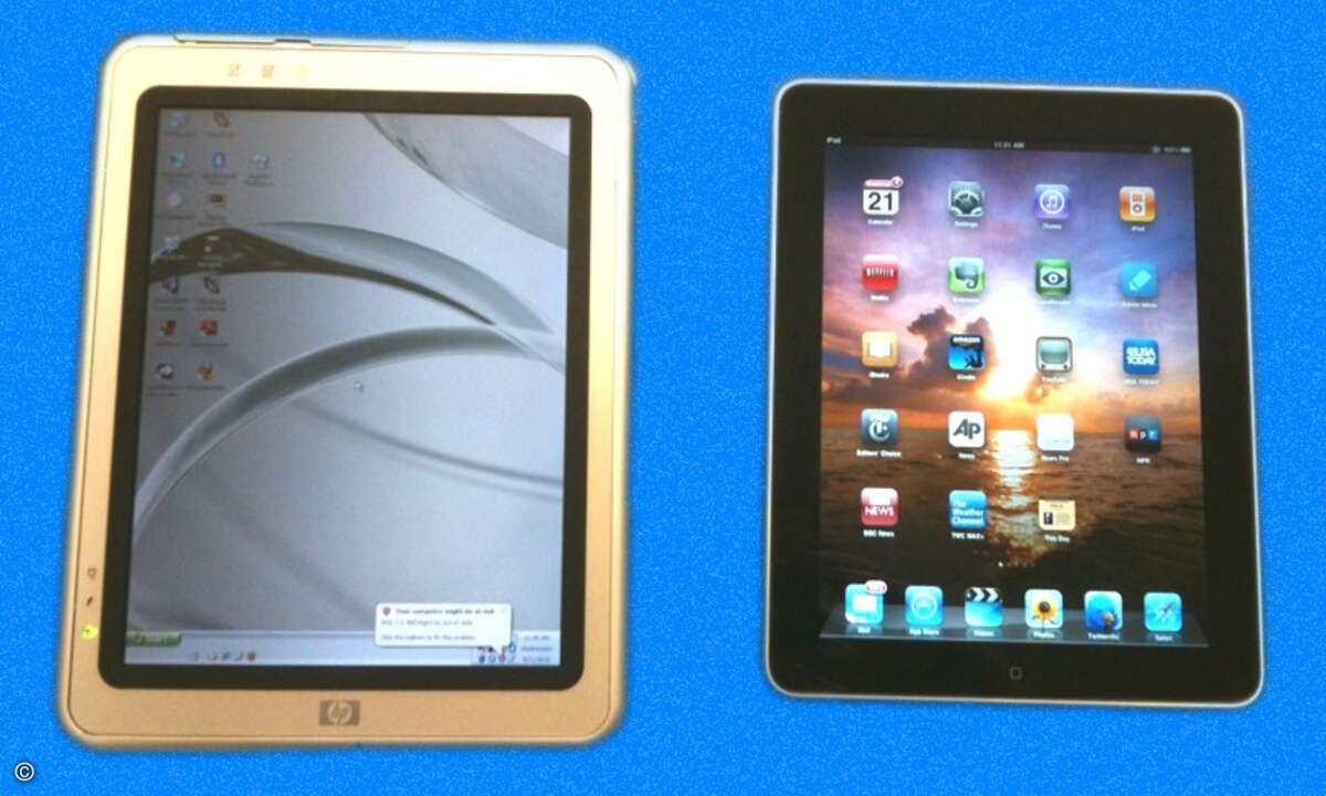 Hatte HP das iPad schon 2001 erfunden? Sieht ganz so aus.