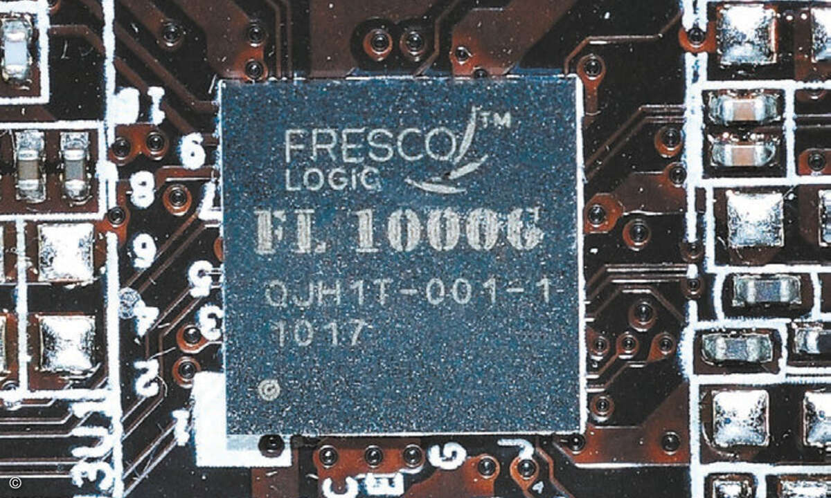 Fresco Logics FL100 derzeit einer, der zertifizierten USB-3.0-Controllchips im Handel.