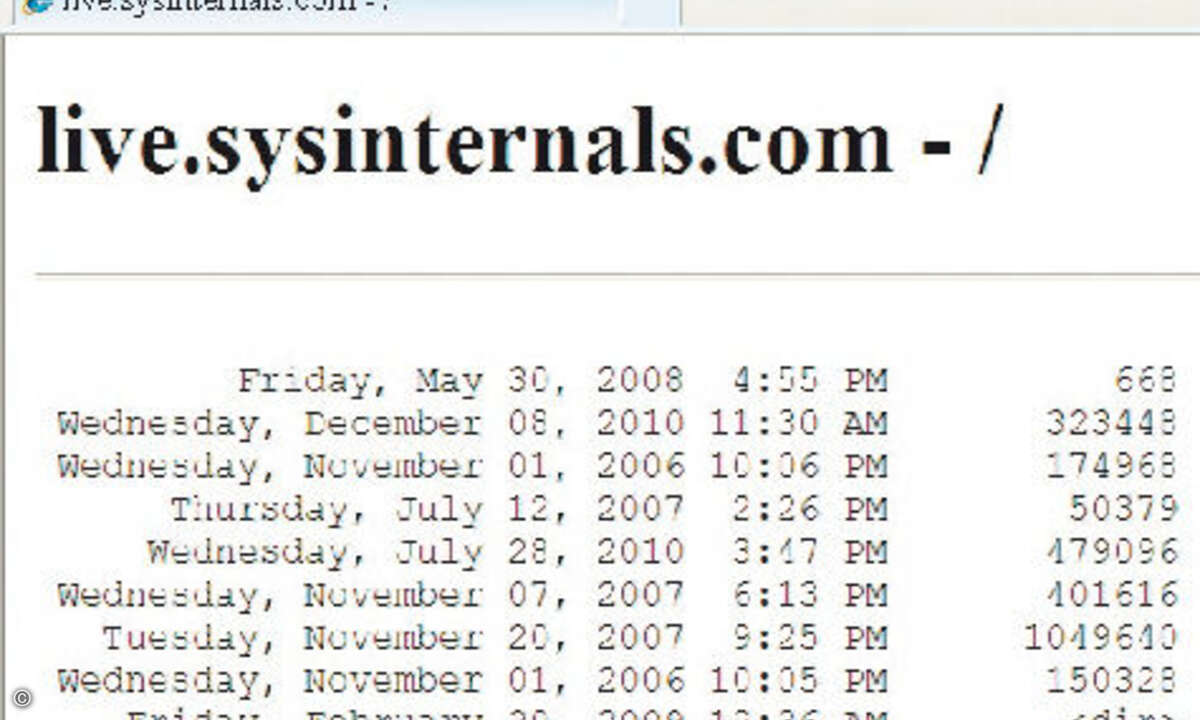 © PC Magazin http://technet.microsoft.com/de-de/sysinternals/