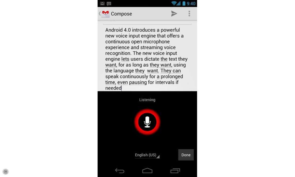 Auch Android 4.0 kann
