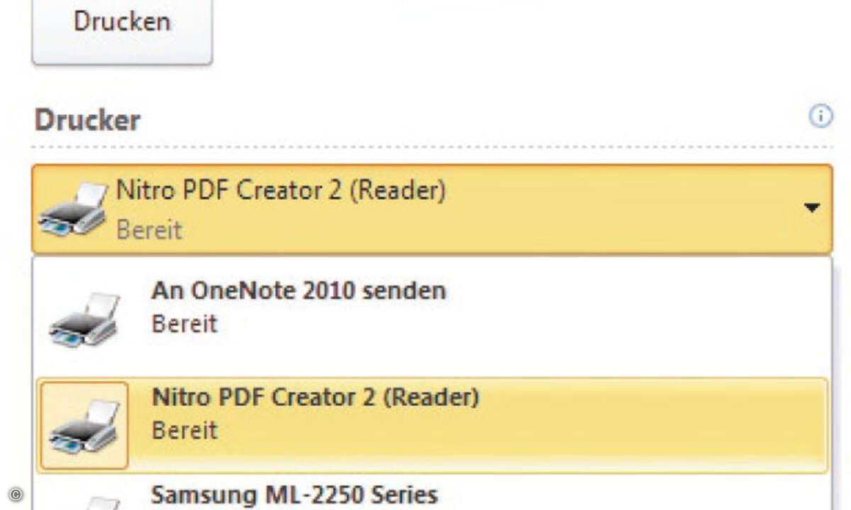 Sämtliche PDF-Funktionen fehlen in Windows, ein Tool wie Nitro PDF Reader ist da hilfreich.