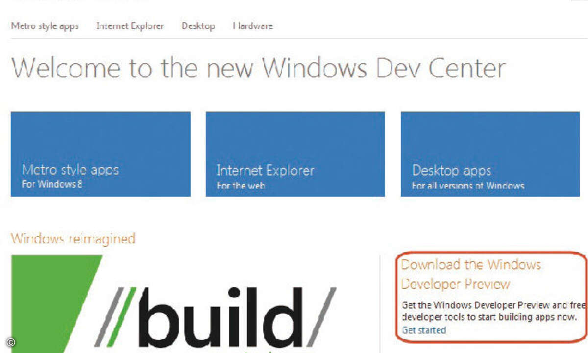 Die Vorab-Version von Windows 8 gibt es derzeit nur in englischer Fassung.