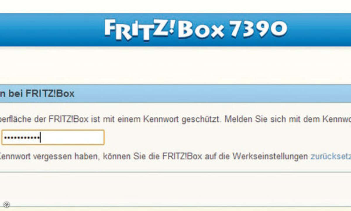 Aktivieren Sie zur Sicherheit unbedingt die Passwortabfrage für die Router-Einstellungen.