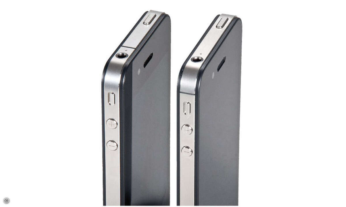 Einzigartiger Materialmix aus Glas und Metall: Das iPhone 4S ist in dieser Beziehung nach wie vor unerreicht. © Apple