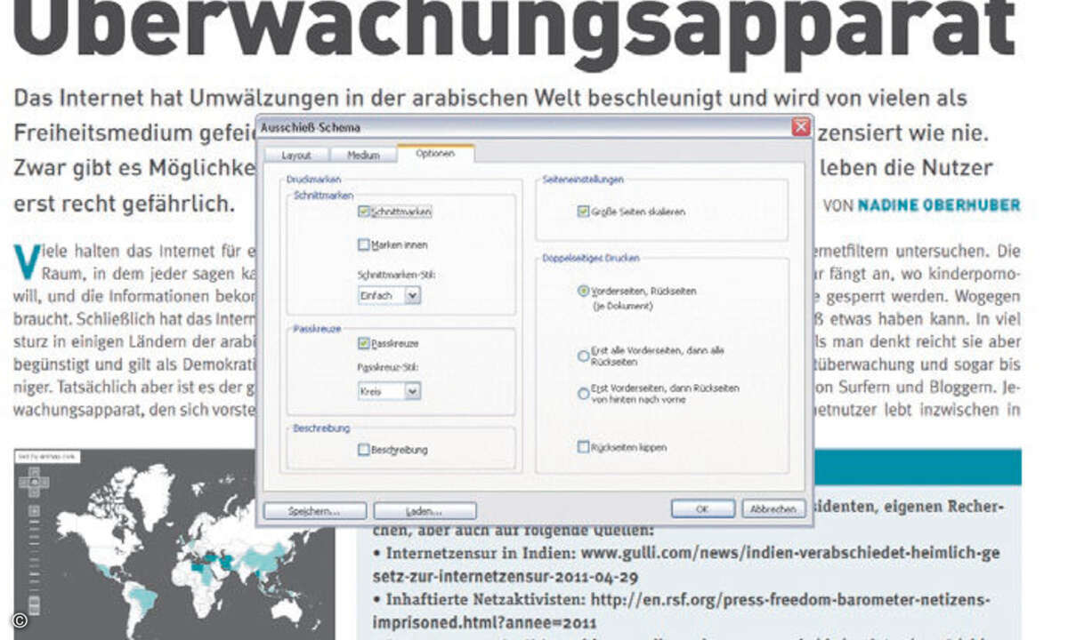 © Hersteller/Archiv Auf den Acrobat-Pfad geht der PDF Converter Professional mit Druckvorstufen-Optionen.