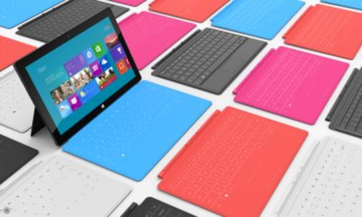 Vom Surface war auf der WPC 2012 nichts zu sehen. ©Microsoft