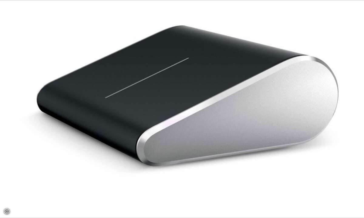 Die Touch-Maus verfügt über Vier-Wege-Scrolling auf der berührungsempfindlichen Oberfläche