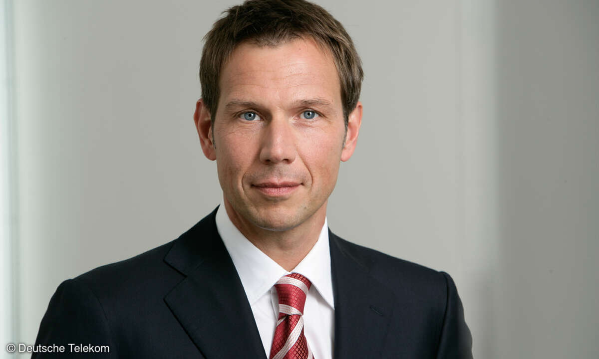 Telekom-Chef René Obermann: »De-Mail ist komfortabel, sicher und verbindlich.« © Telekom