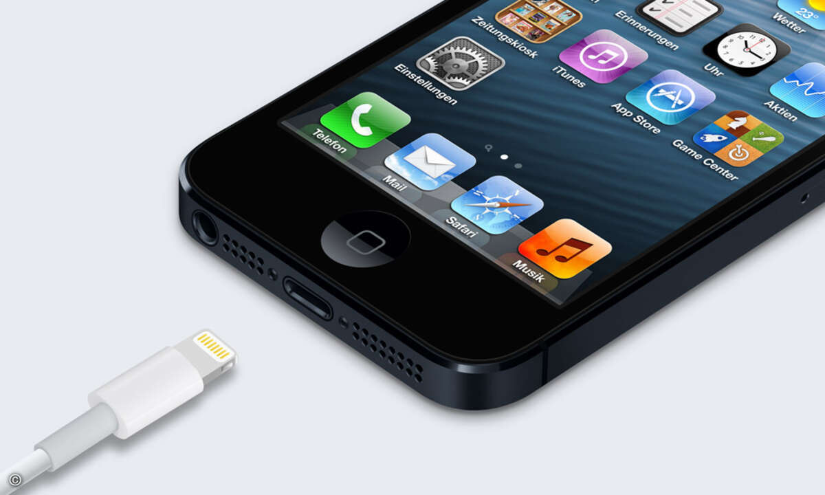 Der neue Lightning-Connector. © Apple
