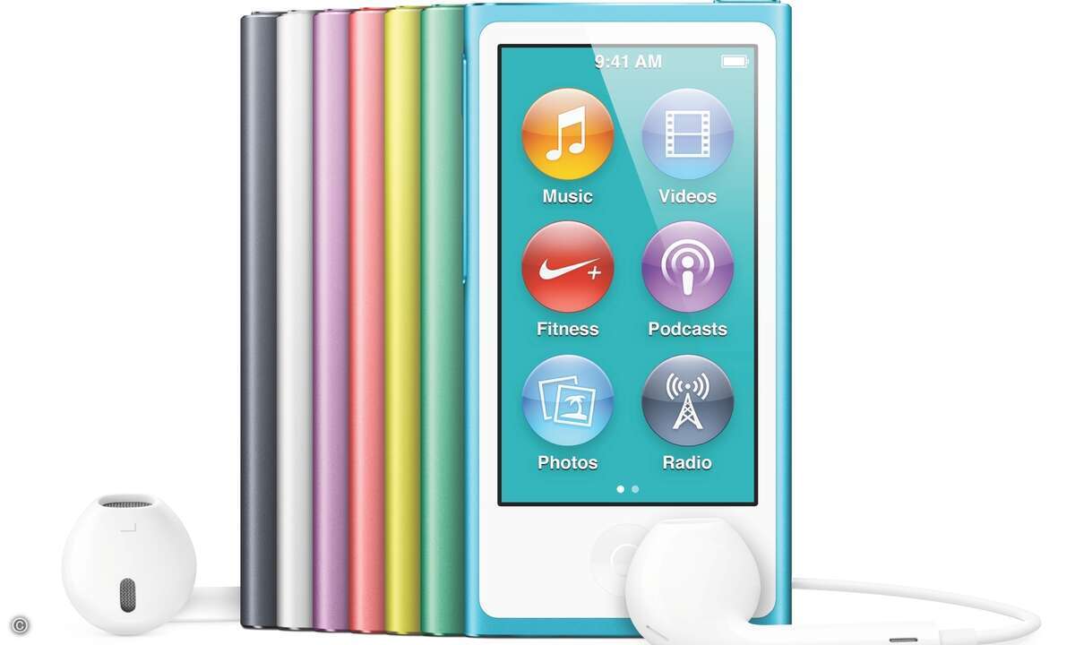 Der neue iPod nano (Foto: Apple).