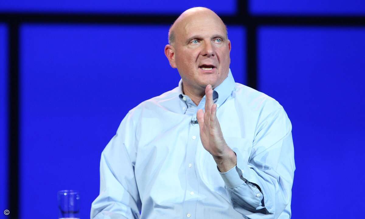 Steve Ballmer, seit zwölf Jahren an der Spitze von Microsoft, versucht mit Windows 8 einen großen Wurf. (Foto: Microsoft)