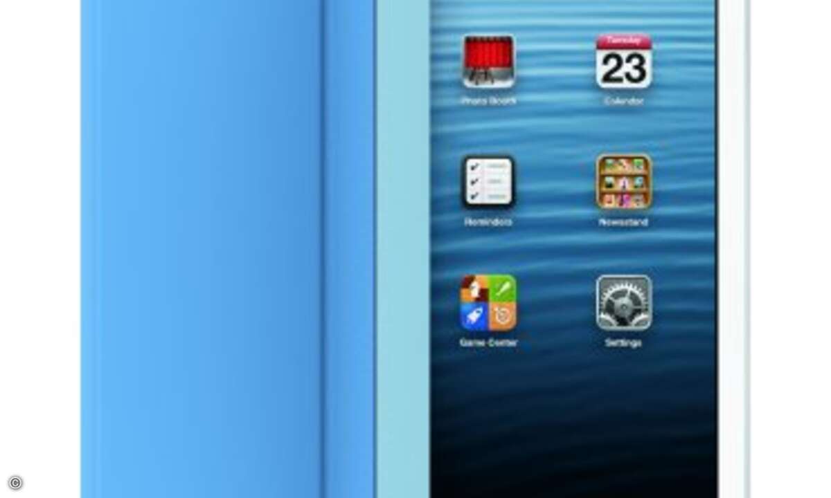 Das iPad mini mit Smartcover. © Apple