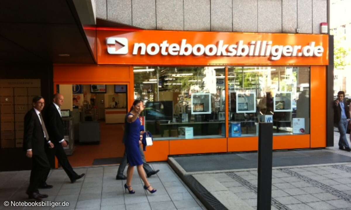 Shop von Notebooksbilliger in München