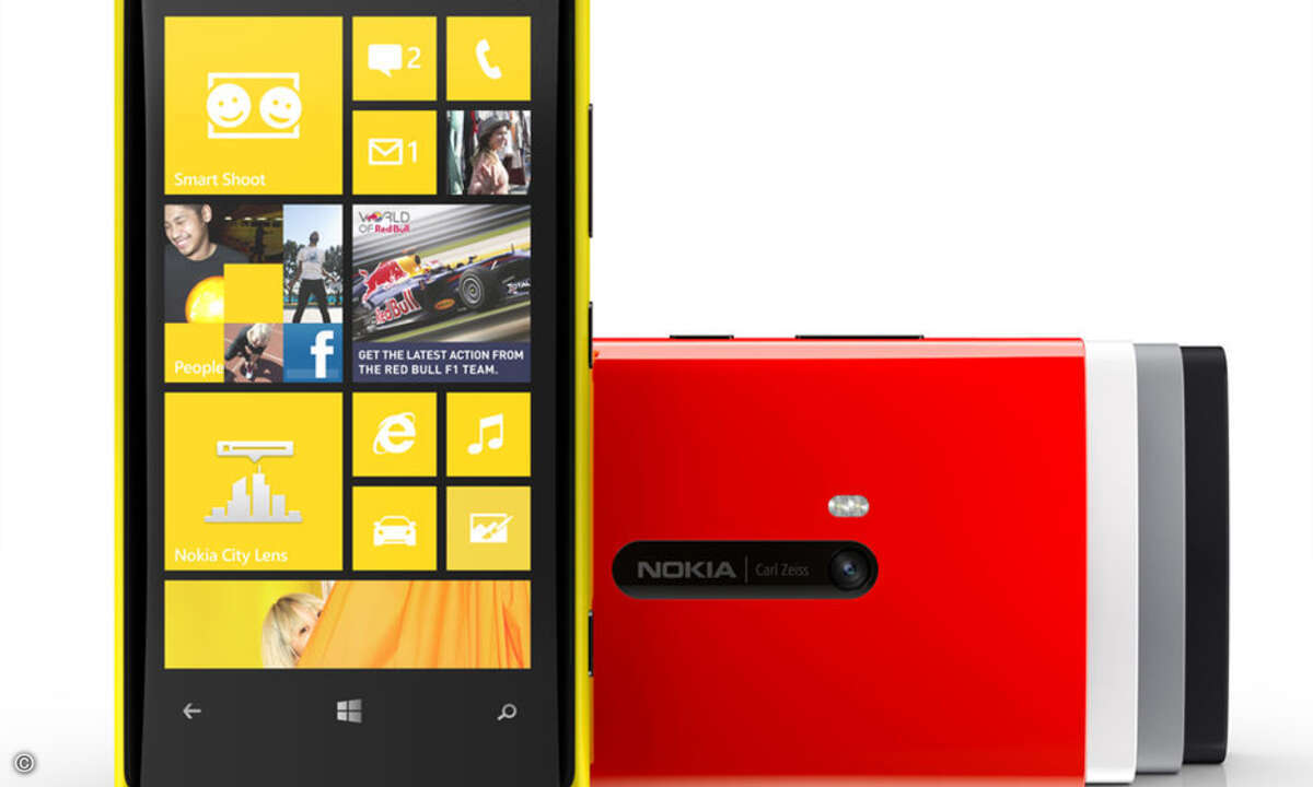 Nokia bringt die Nachfolger seiner Lumias - zunächst das 820 und das 920. (Bild: Nokia)