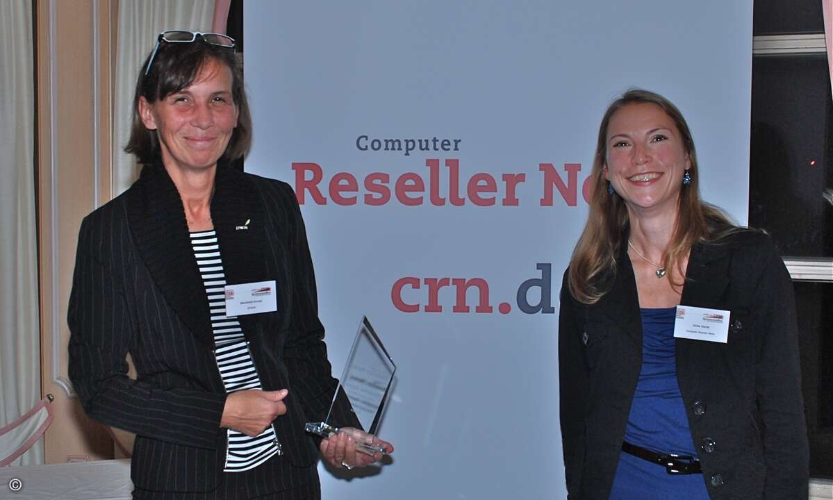 Mechthild Knopp von Epson mit Ulrike Garlet, CRN
