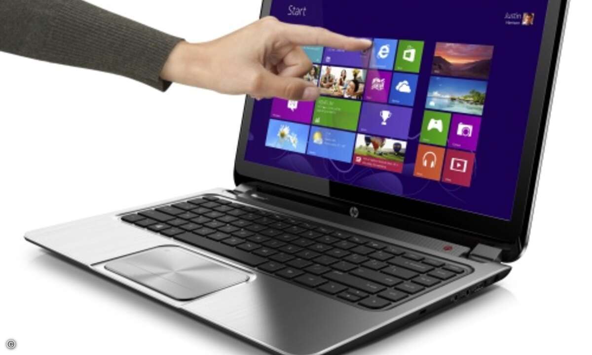 Touch-Devices werden in Verbindung mit Windows 8 immer wichtiger (Bild: HP)