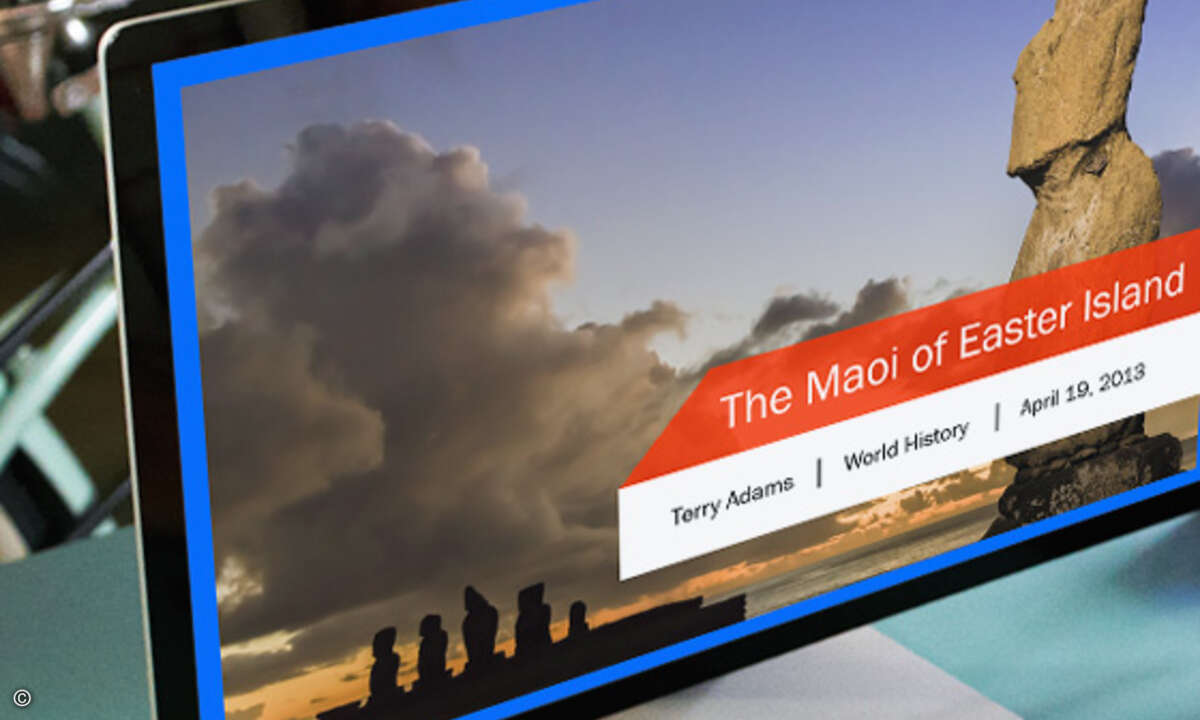 Auch Power Point wurde einer Generalüberholung unterzogen (Bild: Microsoft)