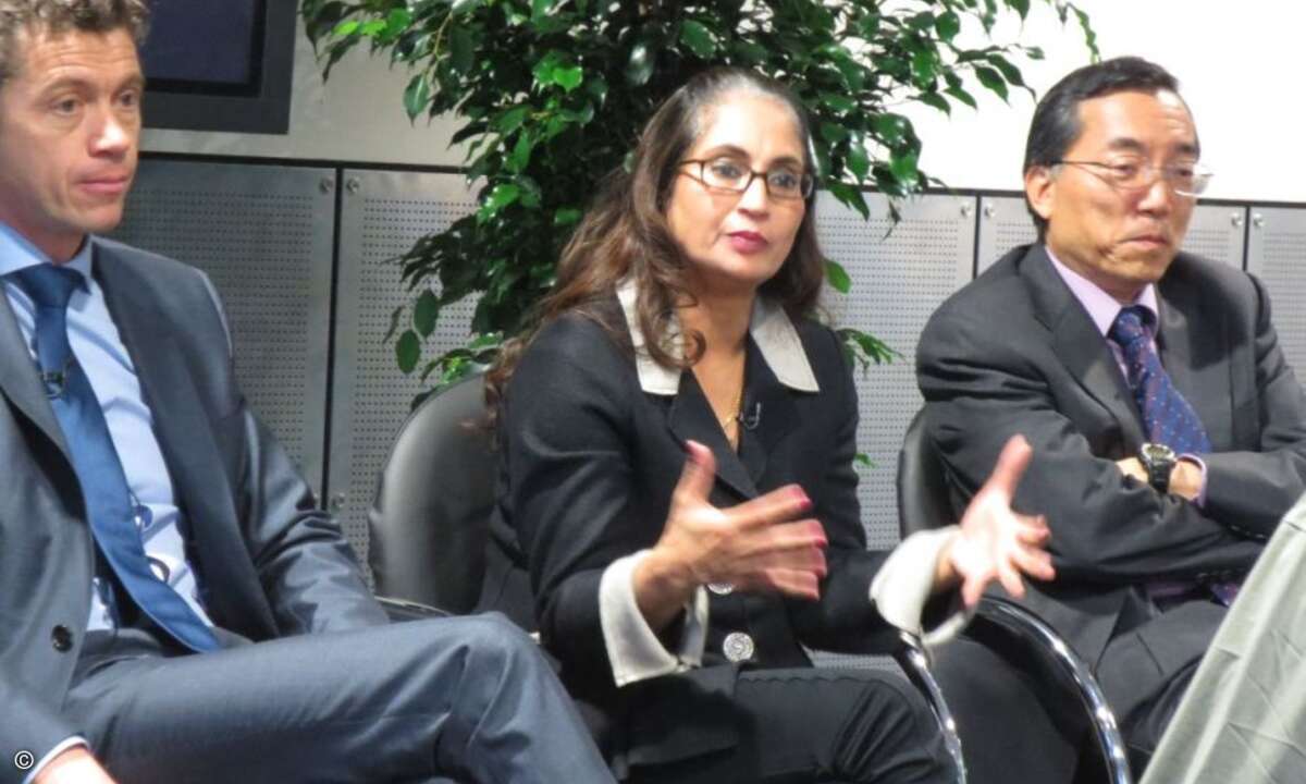 Technikchefin Parmasree Warrior erklärte, wie sich Cisco weiter aufstellen will