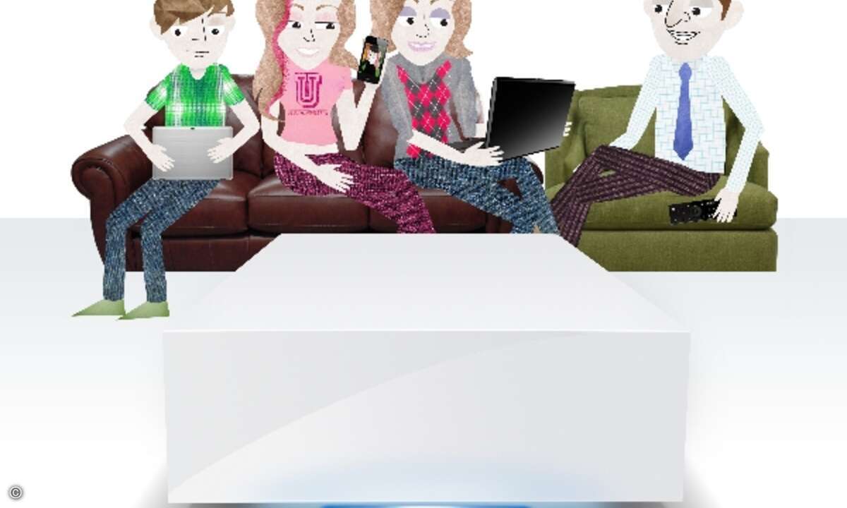 Die CloudBox soll auf alle Familienwünsche abgestimmt sein (Bild: LaCie)