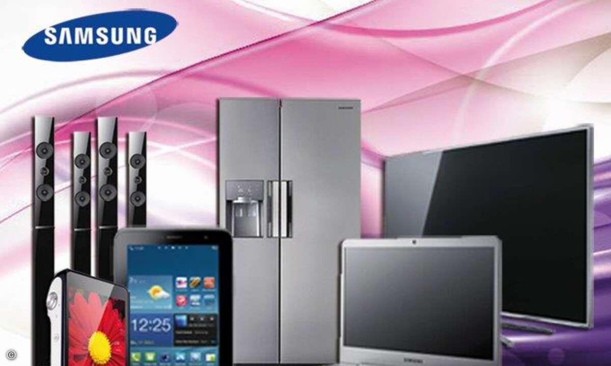 Beim Samsung-Incentive winken Produkte des Herstellers als Prämien (Bild:Aetka)