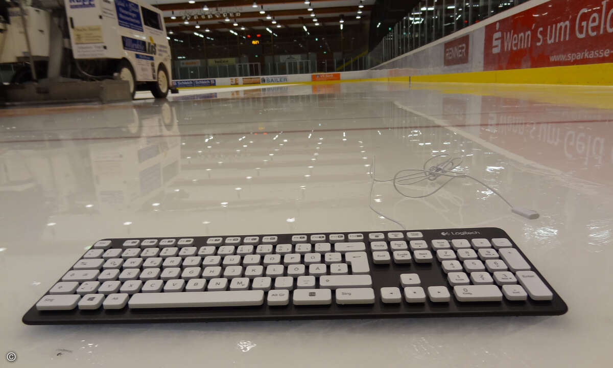 In unserem Test musste sich die Tastatur unter anderem als Eisprinzessin mit Nehmerqualitäten beweisen. (Bild: Lars Bube)