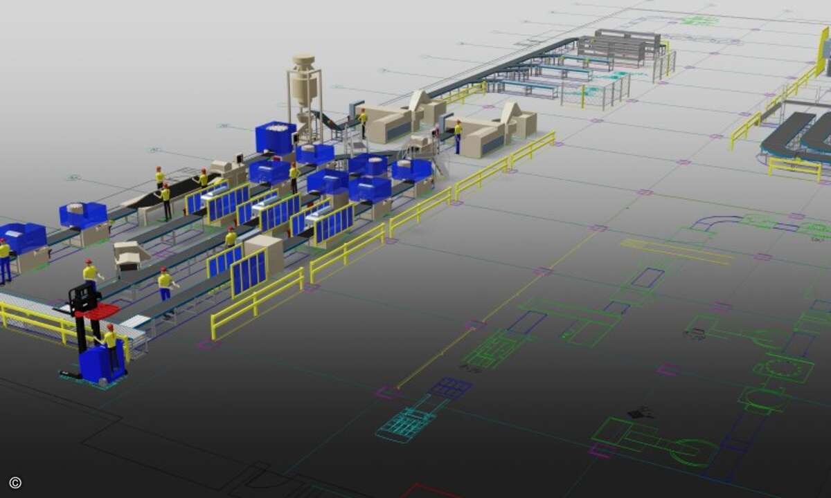 Autodesks Factory Design Suite 2014 soll bessere Planungen ermöglichen. (Foto: Autodesk)