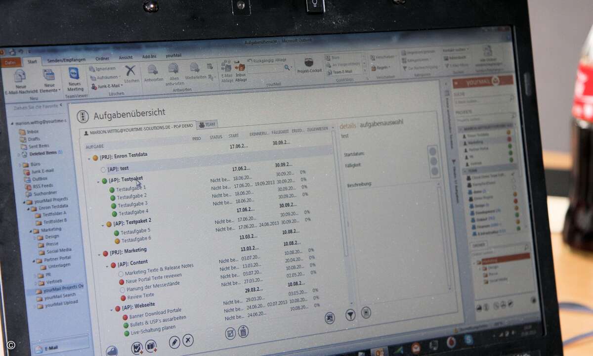 Dashboard hilft beim Informationsmanagement und Teamarbeit (Foto: CRN).