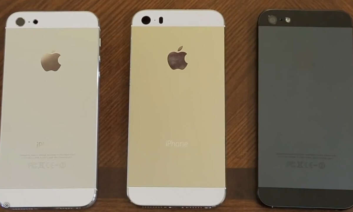 Das iPhone in Champagner-Gold. (Bild: Screenshot Youtube, TLD)