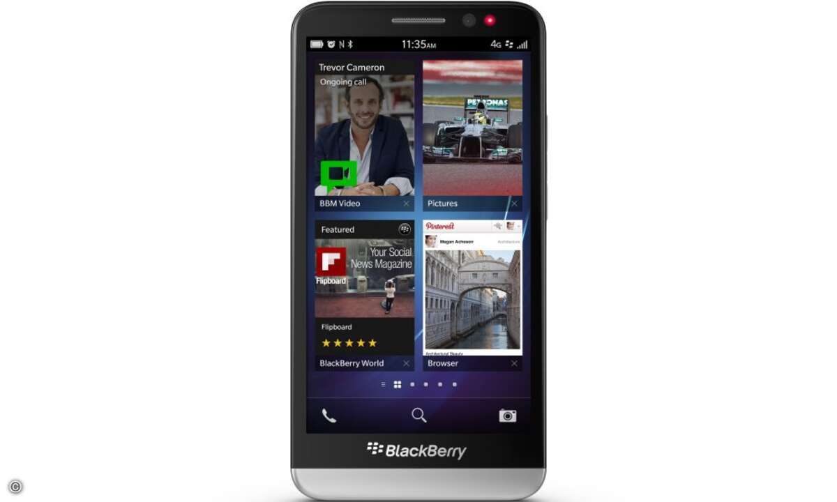 Das Z30 kommt mit solider High-End-Hardware auf den Markt (Bild: Blackberry)