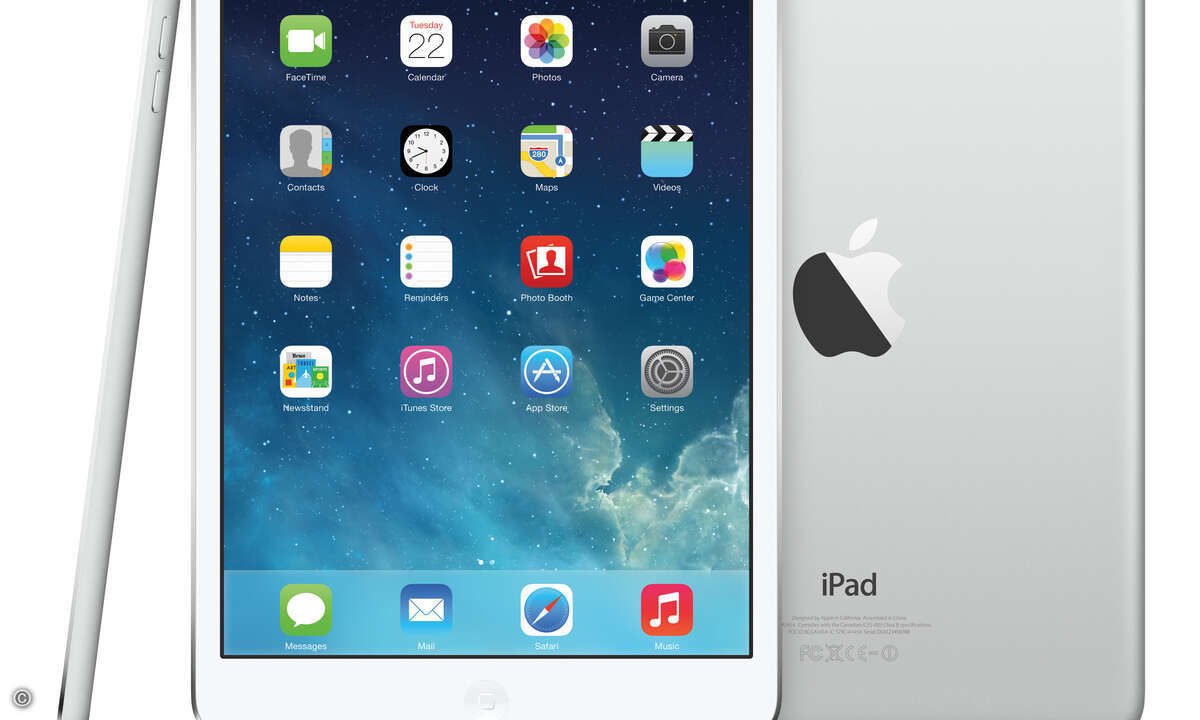 Das iPad Mini verfügt nun ebenfalls über ein Retina-Display. (Bild: Apple)