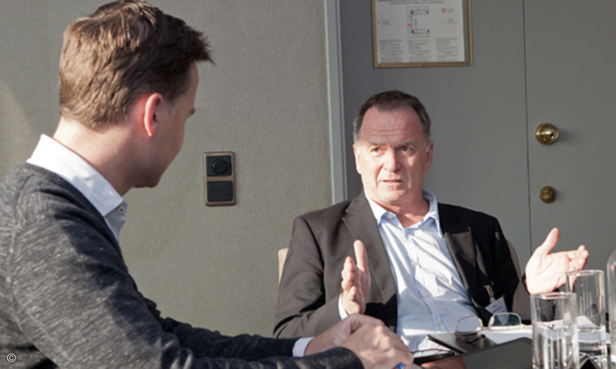 Bernd Breinbauer, Director Sales EMEA SSD, Seagate Technology, rechts (Foto: Siewert & Kau)