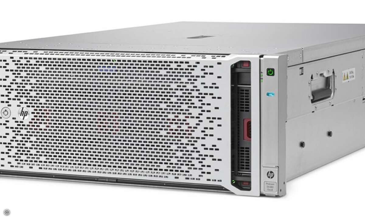 HP ProLiant DL580 Generation 8 (Bild: HP)