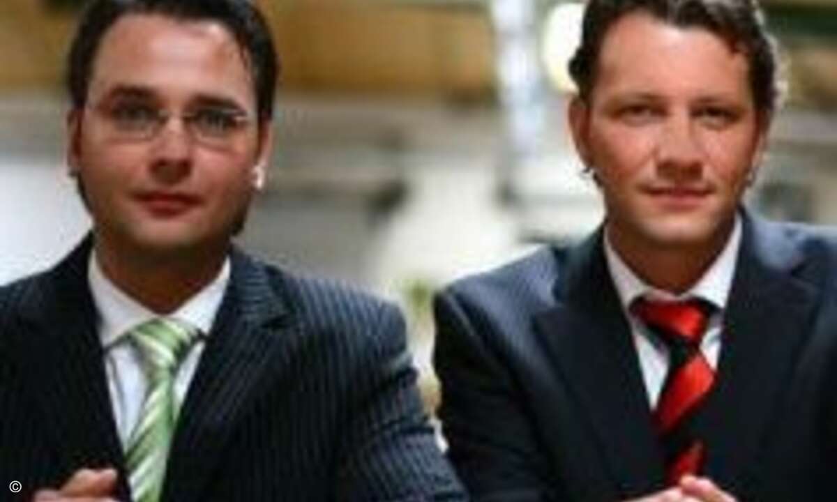 Gernot Sonnek und Mark Scherer
