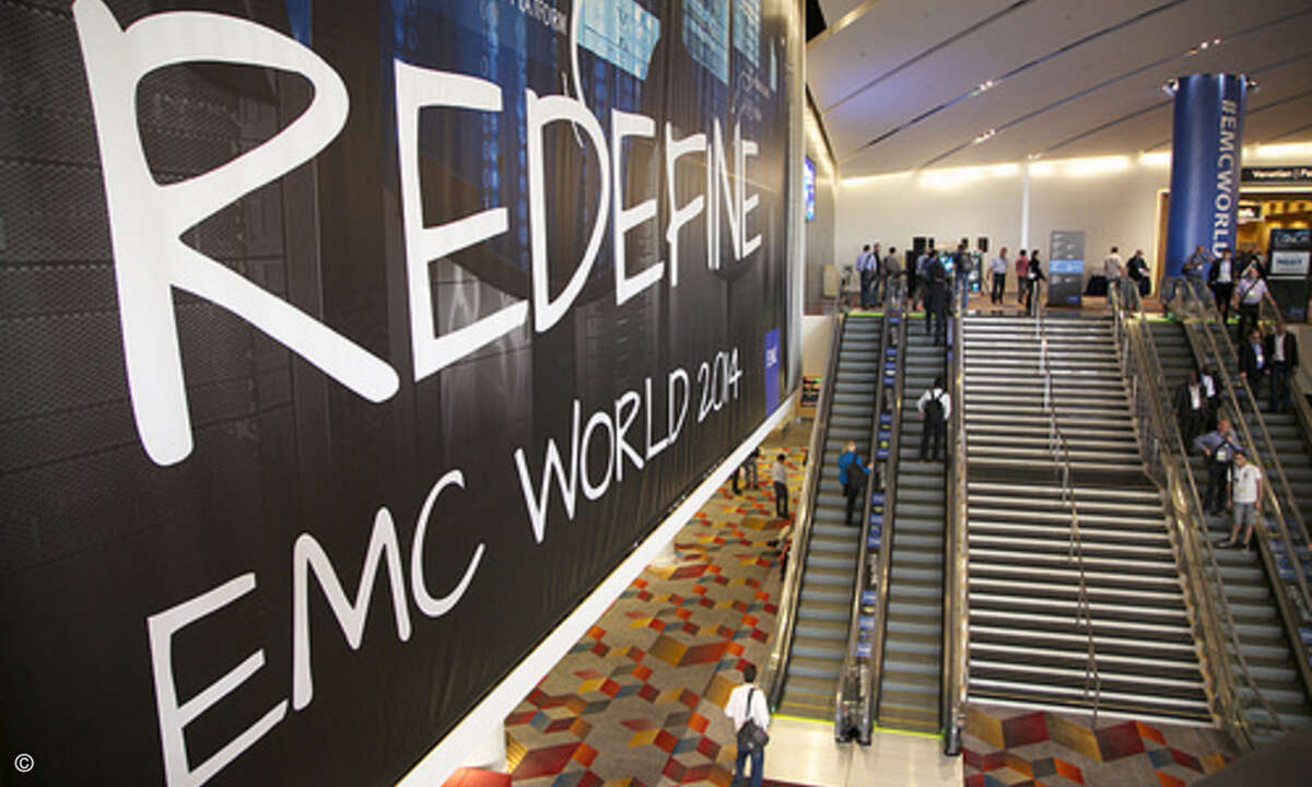 Auf der EMC World in Las Vegas kündigte EMC ein neues Partnerprogramm an, Foto: EMC
