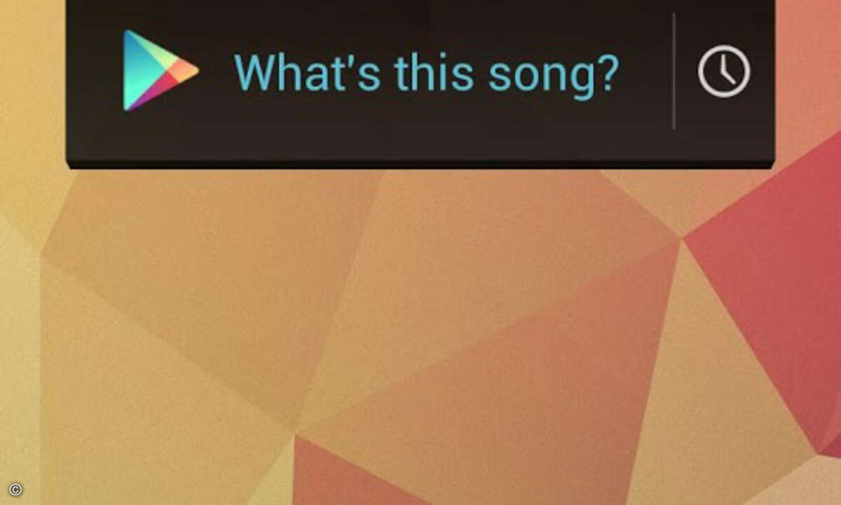 Praktisch und für Android-Nutzer nicht mehr ganz neu: Die Suche nach Musik. (Bild: Google)