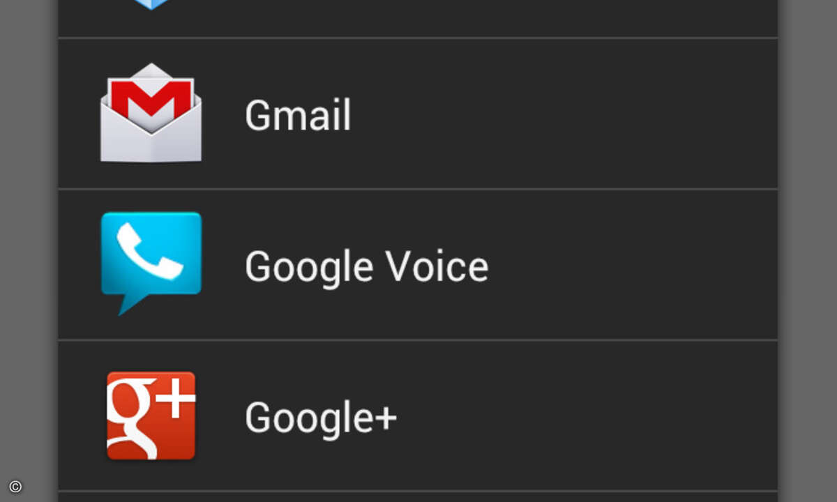 Gerne teilen wir Android-Nutzer unsere Features und Dateien mit den Apple-Fans - soweit Apple ihnen das erlaubt. (Bild: Screenshot)
