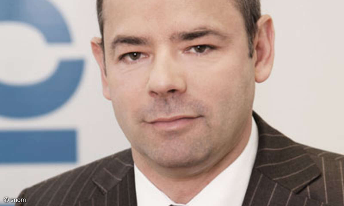 Oliver Wittig, Vice President Enterprise Relations, Snom Technology. (Bild: snom)