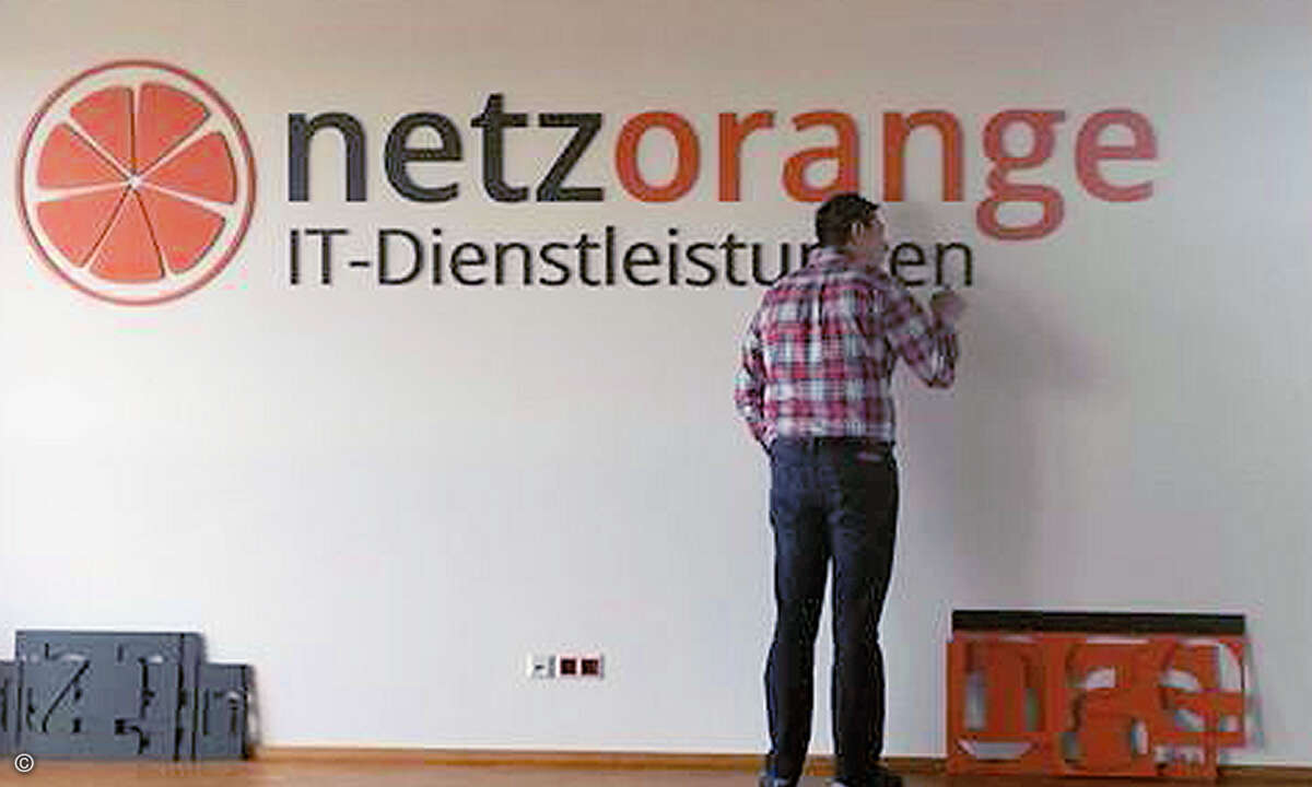 Erfrischend anders: Die Kölner Netzorange setzt sich mit seiner Marke vom Systemhaus-Wettbewerb deutlich ab (Foto: Netzorange)