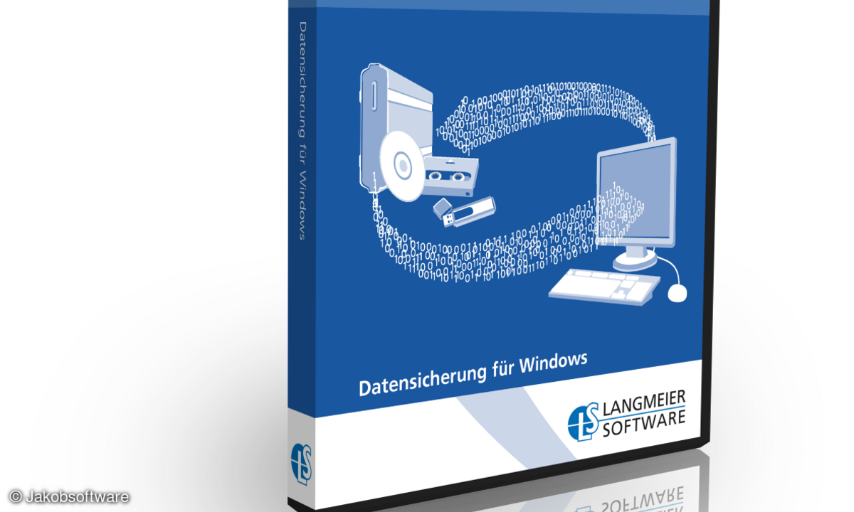 »Langmeier Backup Home«. (Foto: Jakobsoftware)