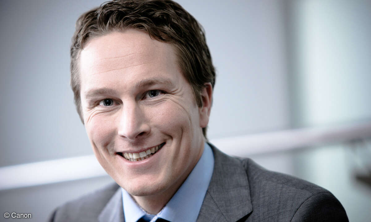 Fabian von Hoegee, Partner Channel Director bei Canon. (Bild: Canon)