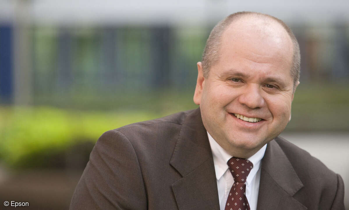 Paul Schmidt, Leiter Vertrieb Businessprodukte DACH bei Epson. (Foto: Epson)