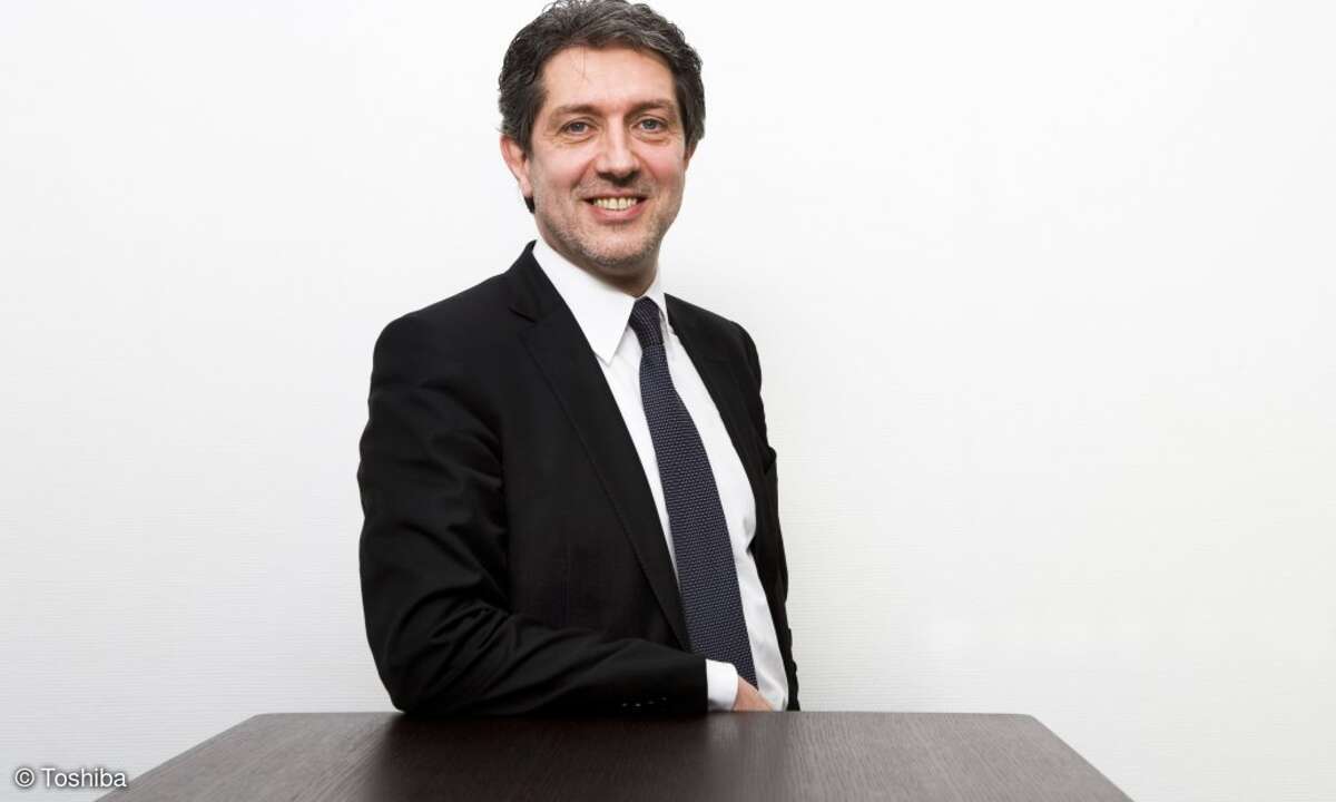 Toshibas Country Manager DACH Dirk Thomaere (Bild: Toshiba)