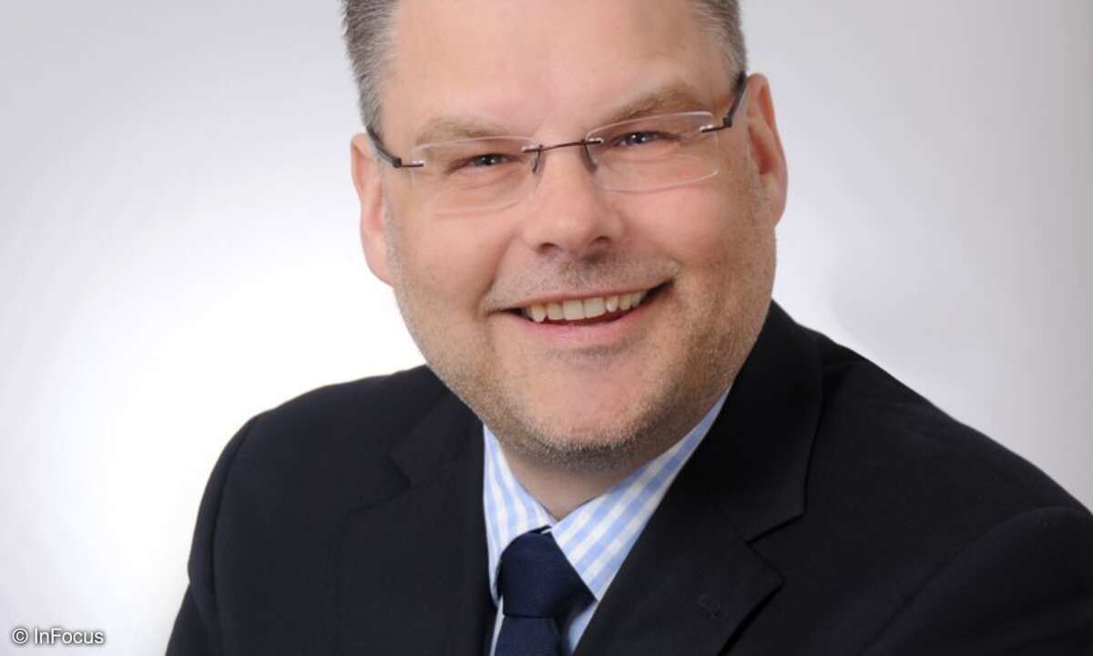 Axel Janßen, Director of Sales DACH und Benelux bei InFocus (Bild: InFocus)
