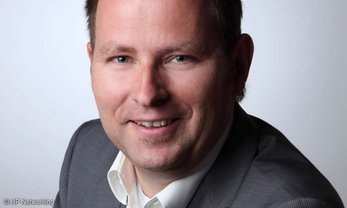Stefan Morbusch, Channel Manager bei HP Networking. (Foto: HP Networking)