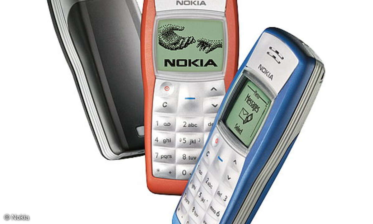 Das Nokia 1100 ist mit über 200 Millionen verkauften Exemplaren bis heute das erfolgreichste Mobiltelefon-Modell. (Foto: Nokia)