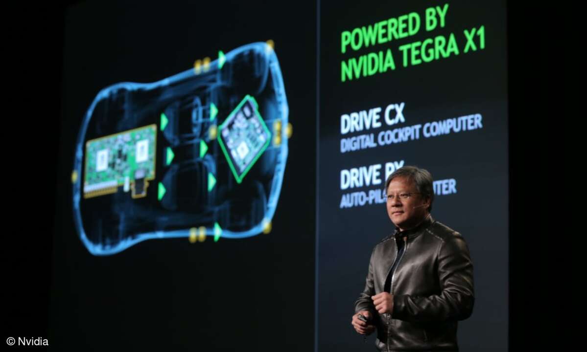 Nvidia-CEO Jen-Hsun Huang präsentiert den High-Performance-SoC »Tegra X1«