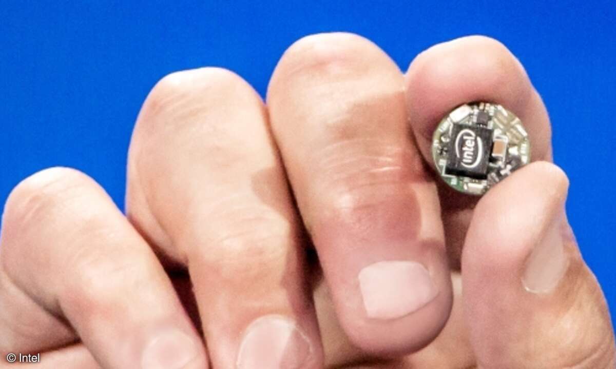 In Curie steckt alles, was für die Erfassung, Verarbeitung und Übertragung von Bewegungsdaten benötigt wird