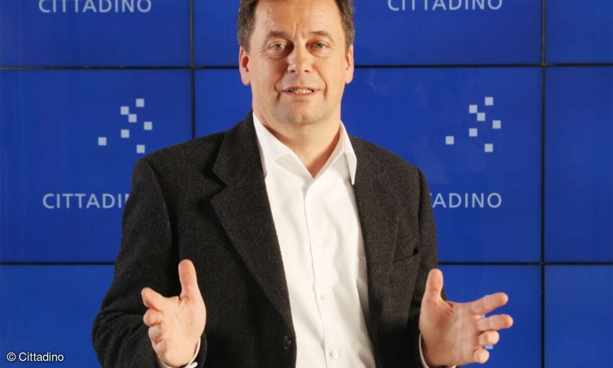 »Digital Signage ist kein Neuland, welches es zu entdecken gibt«. Franz-Josef Medam, Geschäftsführer Cittadino